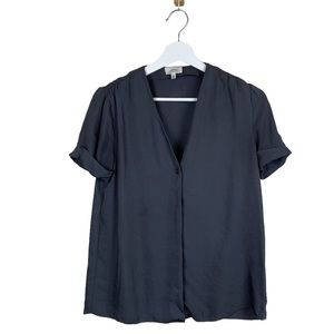 Aritzia Wilfred Short Sleeve Button Blouse Size XXS